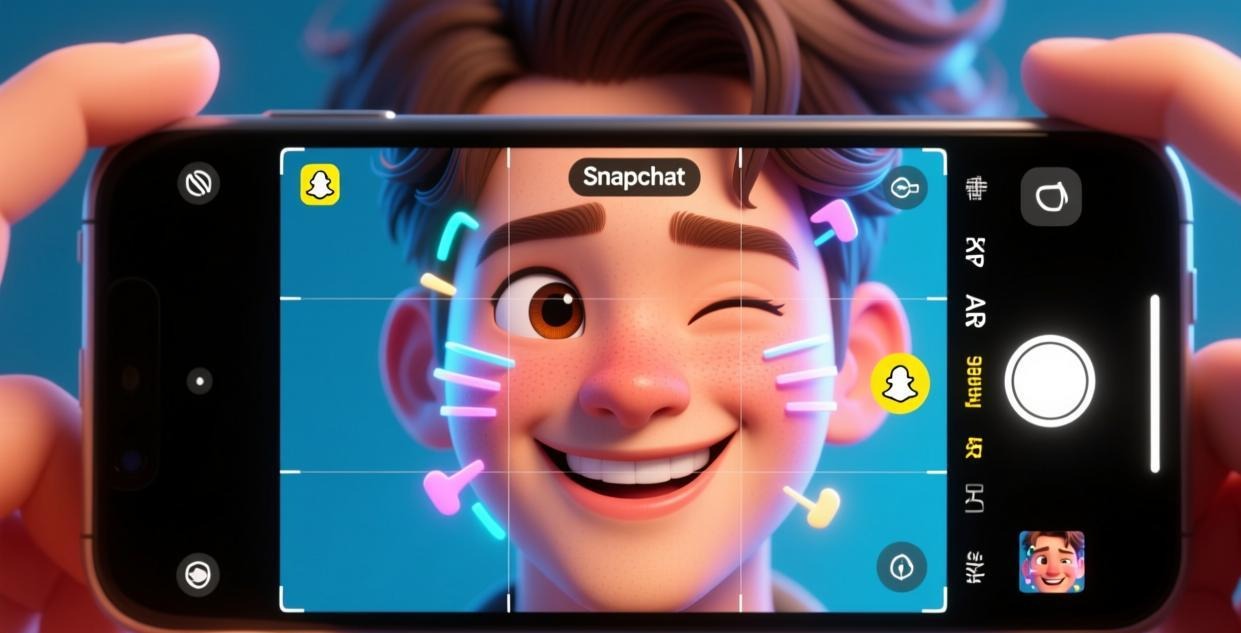 Snapchat AR 滤镜效果