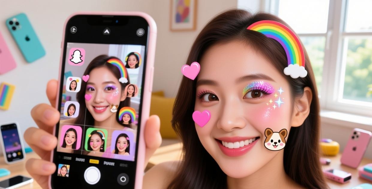 Snapchat 滤镜效果展示