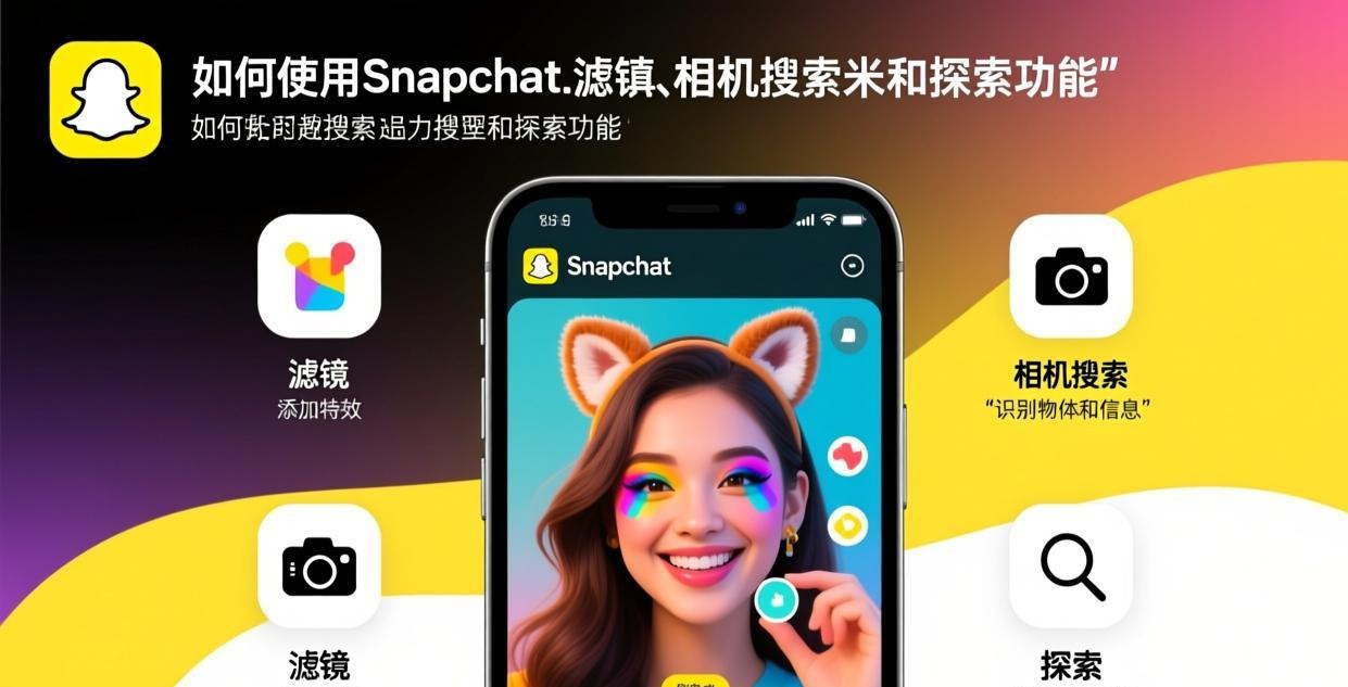 Snapchat 滤镜使用步骤