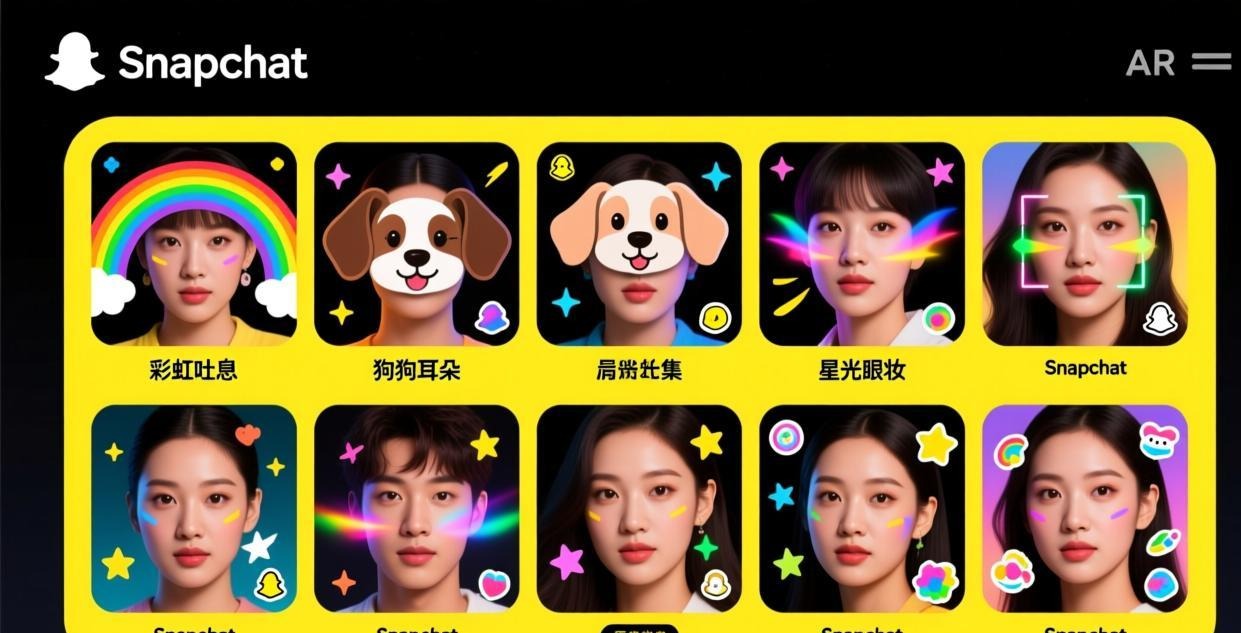 Snapchat 滤镜大全：分类玩法 + 使用教程 + 热门推荐
