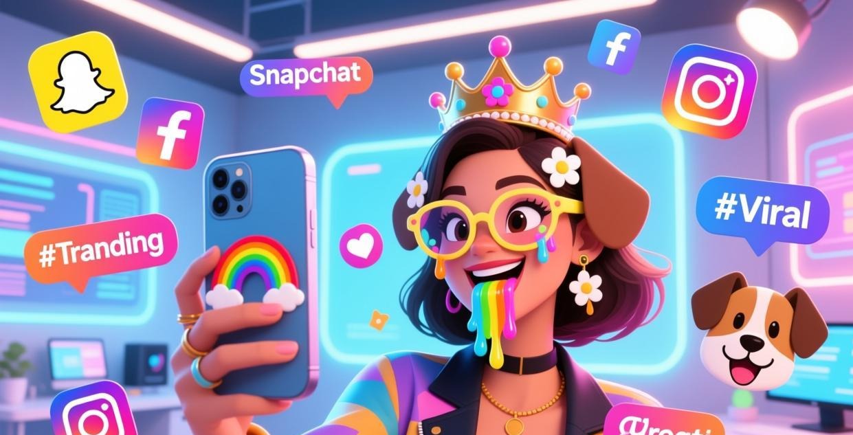 Snapchat 网红滤镜推荐：海外博主同款 8 款滤镜一键找到