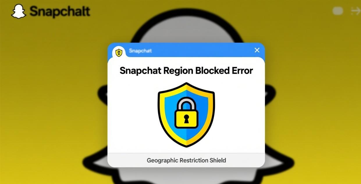Snapchat 地区不可用？3 步解决地区限制问题（2026 最新）