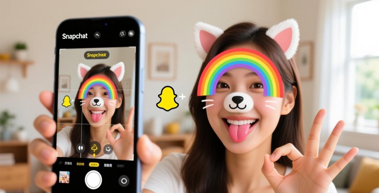 Snapchat 滤镜使用