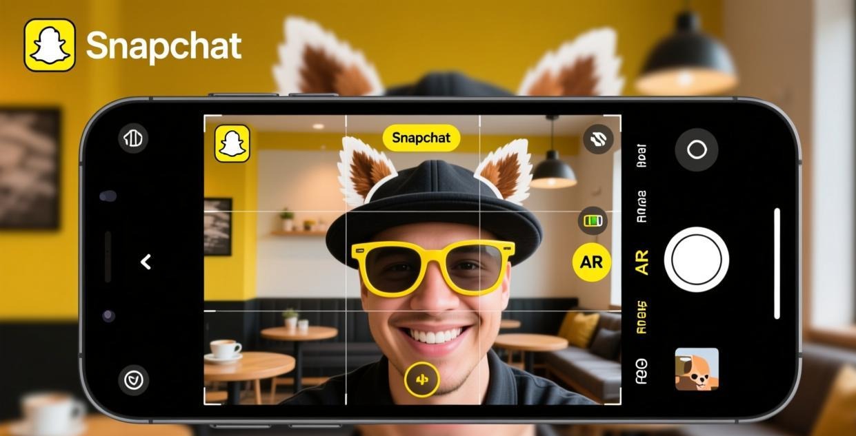 Snapchat iOS 界面