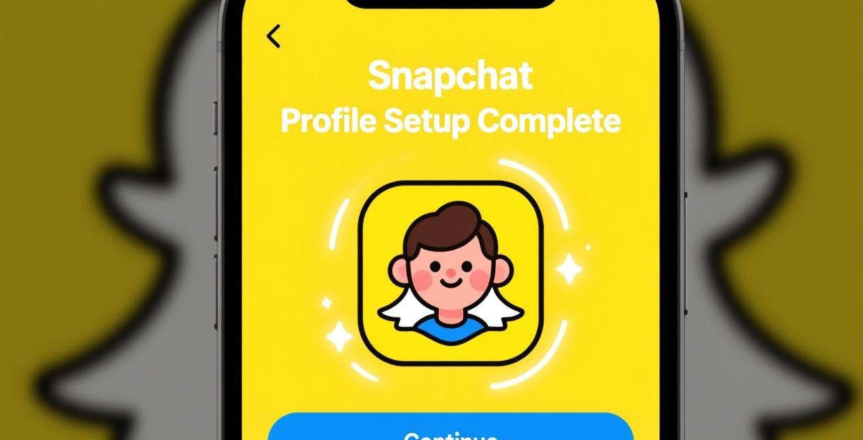 Snapchat 注册成功