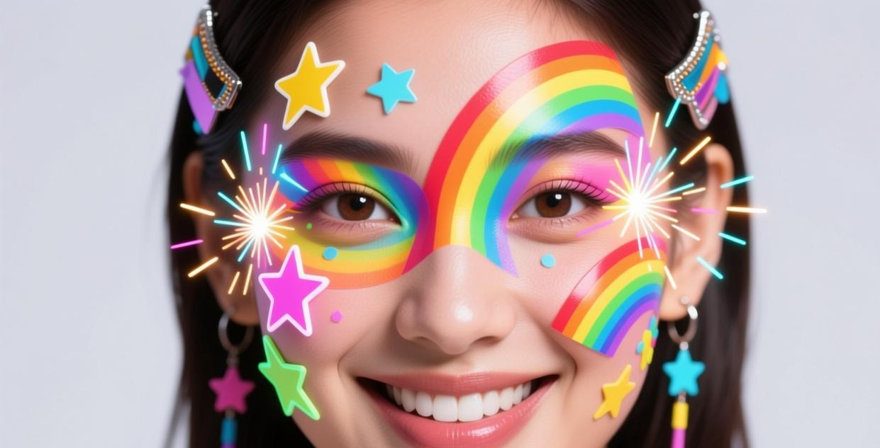 Snapchat AR 滤镜效果